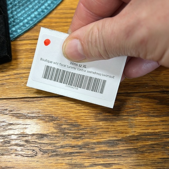 BOUTIQUE | White floral swim dress/swimsuit - Picture 8 of 8